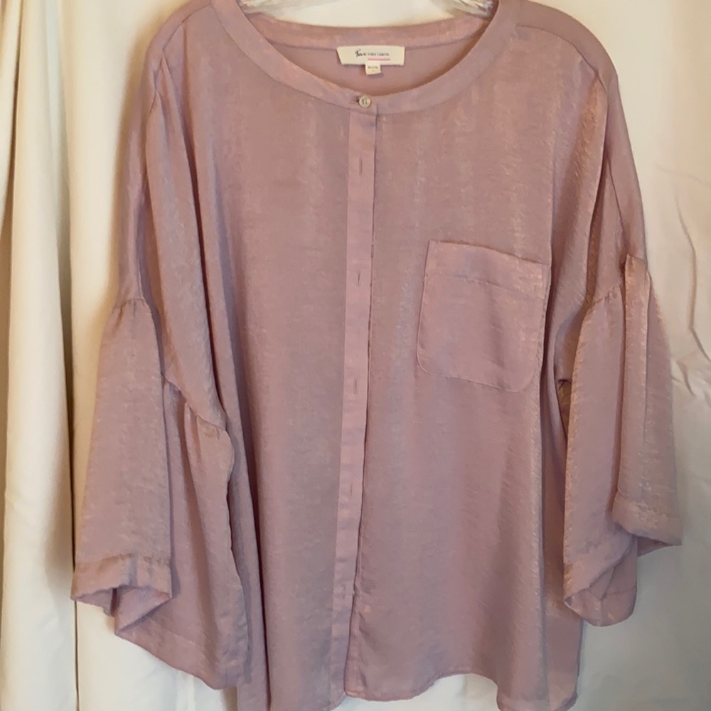 Lilac dress blouse